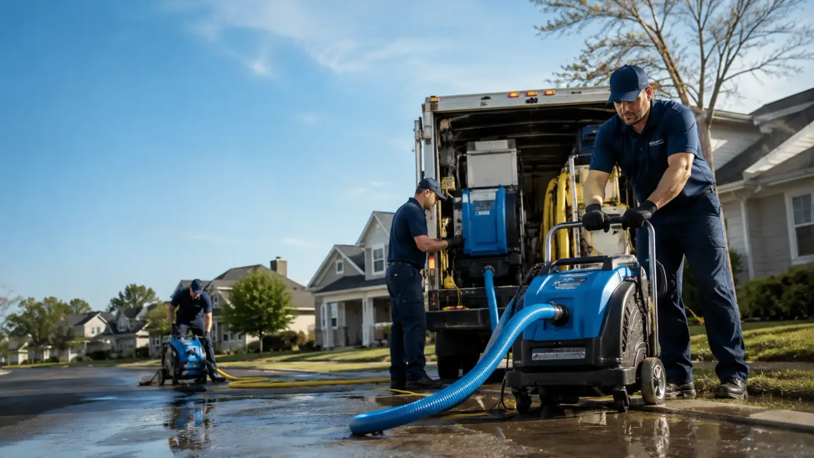 Flood Damage Cleanup in Hi Hat, KY